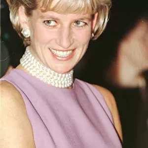 A member of the public reacts as Princess Diana Princess of Wales