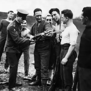 Bayonet Training Print, December 1917