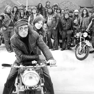 Black Angels Gang in Keswick Print, July 1974 Black Angels Gang in Keswick Print, July 1974