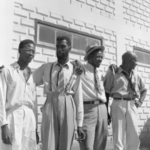 1946 General Strike Print: Trinidad Home Rule Party