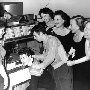 Rye Hill Youth Club Christmas Party Print 1957