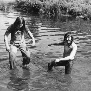 Black Sabbath River Wye Valley Print, 10th August 1977 Black Sabbath River Wye Valley Print, 10th August 1977