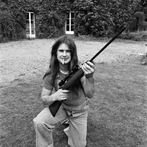 Black Sabbath in the Wye Valley Print 10th August 1977
