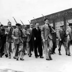 Members of the Home Guard, formerly the Local Defence Volunteer (LDV) Members of the Home Guard, formerly the Local Defence Volunteer (LDV)
