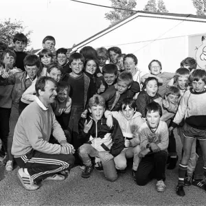 Members of Kirkheaton Youth Club and their leader, Mr Alan Dobson Members of Kirkheaton Youth Club and their leader, Mr Alan Dobson