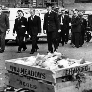 Members of the Markets Committee in the North Market, Liverpool Members of the Markets Committee in the North Market, Liverpool