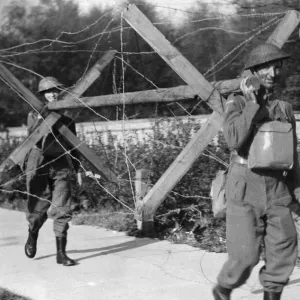 Members of the Reading Home Guard preparing to take part in a anti invasion exercise in Members of the Reading Home Guard preparing to take part in a anti invasion exercise in