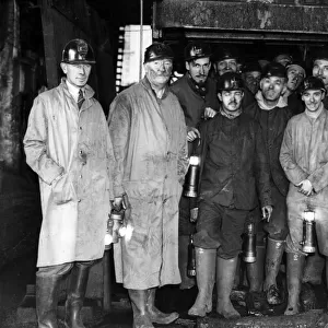 Members of the Russian delegation paid a visit to a colliery during their visit to South