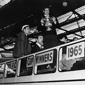 Members of the victorious FA Cup winning Liverpool team Ian St John