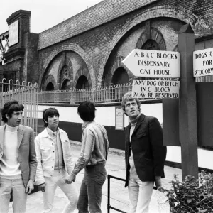 Members of The Who rock group sent their managers to purchase a guard dog at Battersea Members of The Who rock group sent their managers to purchase a guard dog at Battersea