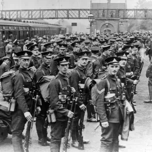 Second City Battalion, Royal Warwickshire Regiment Print 1915 Second City Battalion, Royal Warwickshire Regiment Print 1915