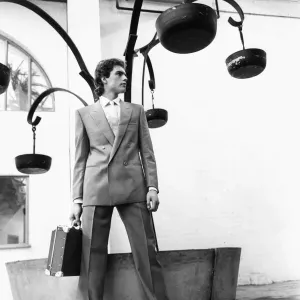 Double Breasted Business Suit Print, Spring 1983