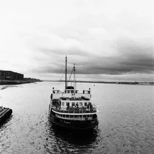 Mersey Ferry in Liverpool 5t August 1980 Mersey Ferry in Liverpool 5t August 1980
