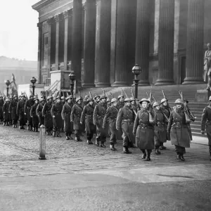 The Merseyside contingent of the Home Guard who will represent Liverpool in London The Merseyside contingent of the Home Guard who will represent Liverpool in London