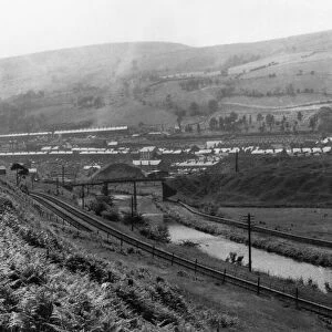 Merthyr Vale, South Wales. 1962. At Merthyr Vale