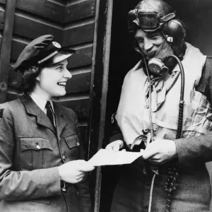A Meteorological Assistant and an R. A. F. pilot during the Second World War A Meteorological Assistant and an R. A. F. pilot during the Second World War