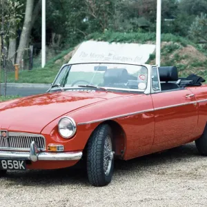 MG Sports Car Print, 28th August 1992