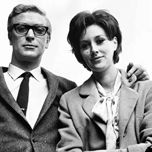 Michael Caine Actor with Actress Sue Lloyd DBase