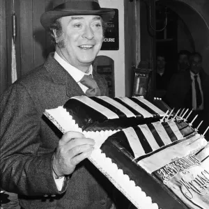 Michael Caine (actor) pictured at Pinewood Studios at a photocall for Jack The Ripper Michael Caine (actor) pictured at Pinewood Studios at a photocall for Jack The Ripper