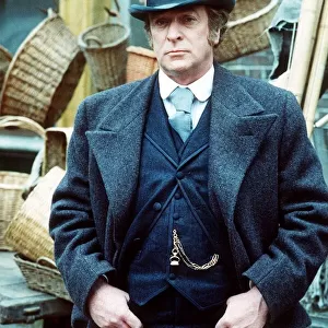 Michael Caine in the film Jack the ripper playing the part of Inspector fred abberline