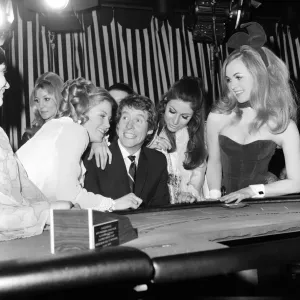 Michael Crawford at the Playboy Club Print 1969 Michael Crawford at the Playboy Club Print 1969