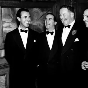 Michael Denison Actor With Friends Godfrey Evans Freddie Brown Len Hutton Dbase Michael Denison Actor With Friends Godfrey Evans Freddie Brown Len Hutton Dbase