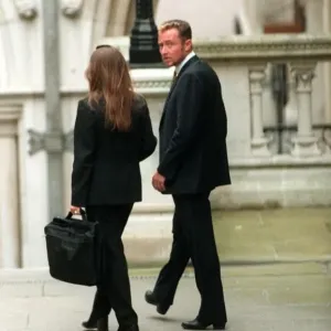Michael Flatley Dancer October 98 Leaving the high court after his former manager Michael Flatley Dancer October 98 Leaving the high court after his former manager