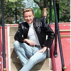 MICHAEL FLATLEY IN HYDE PARK MAY 1998 THE VENUNE FOR HIS LAST PERFORMANCE OF LORD