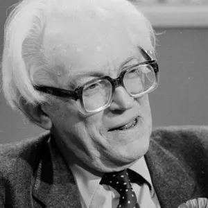 Michael Foot Labour Party Election Press Conference Print May 1983 Michael Foot Labour Party Election Press Conference Print May 1983