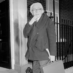 Michael Foot seen here arriving at 10 Downing Street March 1974 following the Labour