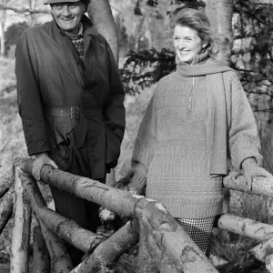 Michael Heseltine, pictured at his home with his wife Ann Michael Heseltine, pictured at his home with his wife Ann