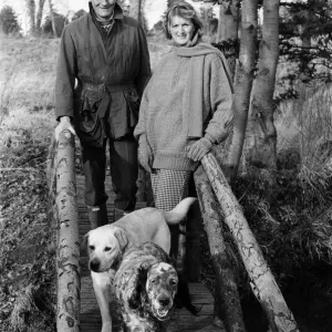 Michael Heseltine, pictured at his home with his wife Ann Michael Heseltine, pictured at his home with his wife Ann