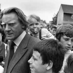 Michael Heseltine Secretary of State for the Environment seen here touring Toxteth Michael Heseltine Secretary of State for the Environment seen here touring Toxteth