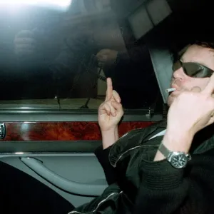 Michael Hutchence Leaving Paula Yates Flat Print (01035)