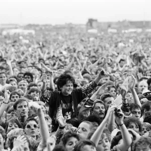 Michael Jackson, Bad Tour 1988, concert at Aintree Racecourse, Aintree, Merseyside Michael Jackson, Bad Tour 1988, concert at Aintree Racecourse, Aintree, Merseyside