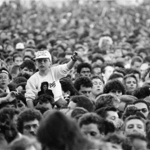 Michael Jackson, Bad Tour 1988, concert at Aintree Racecourse, Aintree, Merseyside Michael Jackson, Bad Tour 1988, concert at Aintree Racecourse, Aintree, Merseyside