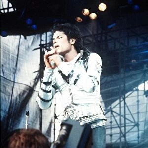 Michael Jackson - In concert at Cardiff Arms Park - 26th July 1988