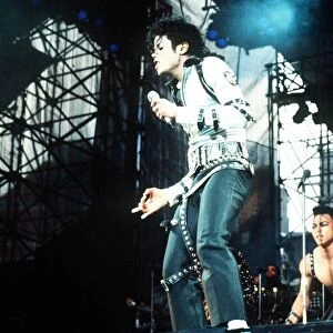 Michael Jackson - In concert at Cardiff Arms Park - 26th July 1988 - Western Mail
