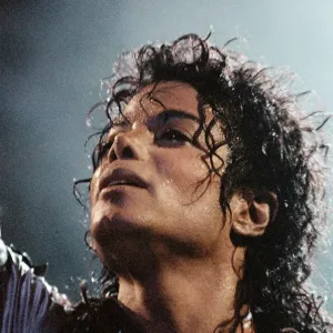 Michael Jackson Print, Milton Keynes Concert 1988 Michael Jackson Print, Milton Keynes Concert 1988