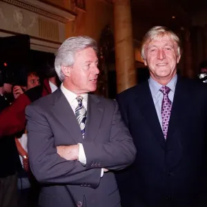 Michael Parkinson Print July 98 with Michael Aspel Michael Parkinson Print July 98 with Michael Aspel