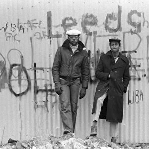 Michael Reilly and Dave Hinds of Reggae group Steel Pulse, pictured in Handsworth