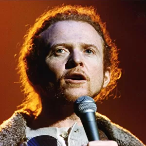 Mick Hucknall lead singer of Simply Red in Concert