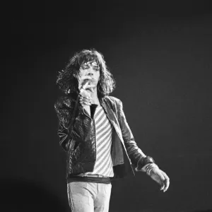 Mick Jagger lead singer of the Rolling Stones seen here on stage in Leicester Mick Jagger lead singer of the Rolling Stones seen here on stage in Leicester