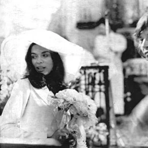 Mick Jagger marrying wife Bianca, St. Tropez Town Hall - 13th May 1971