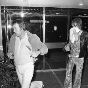 Mick Jagger of the Rolling Stones arriving at the Odeon New Street Mick Jagger of the Rolling Stones arriving at the Odeon New Street