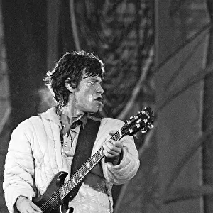 Mick Jagger of The Rolling Stones in concert at St James Park Newcastle, United Kingdom