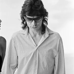Mick Jagger seen here taking a stroll along the beach at Gibbs Bay in Barbados Mick Jagger seen here taking a stroll along the beach at Gibbs Bay in Barbados