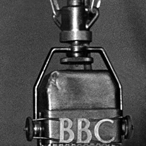 Microphone BBC Microphone - Circa 1951