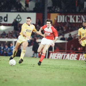 Middlesbrough 0-2 Leeds, Division Two league match at Ayresome Park Middlesbrough 0-2 Leeds, Division Two league match at Ayresome Park