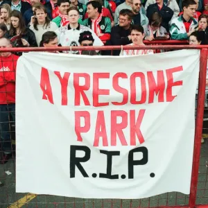 Middlesbrough 2-1 Luton Town, Liga-Division Eins-Match am Ayresome-Park Middlesbrough 2-1 Luton Town, Liga-Division Eins-Match am Ayresome-Park